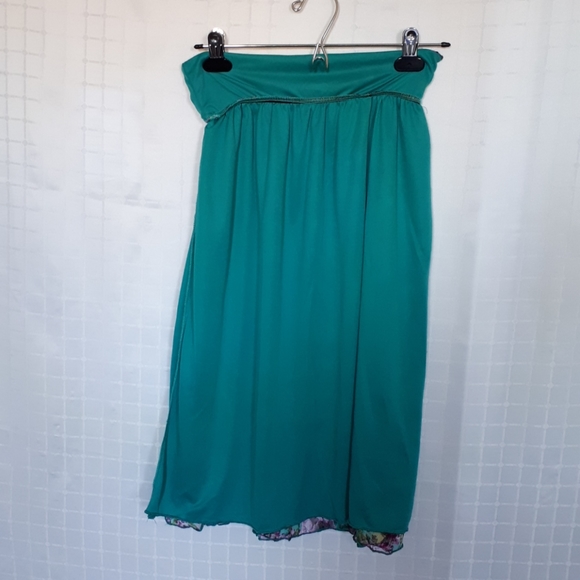 S.H.E Floral  Lace Skirt With Band Waist - Picture 5 of 6